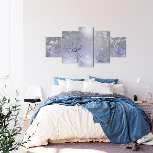 Wandbilder Wohnzimmer XXL Pusteblume Moderne Bild Gräser